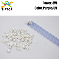 Freeshipping 100PCS Purple UV Color Led Lamp 2 Feet LZ-3P45-022 Model China Supplier For Par Light Spare Parts Repair Leds