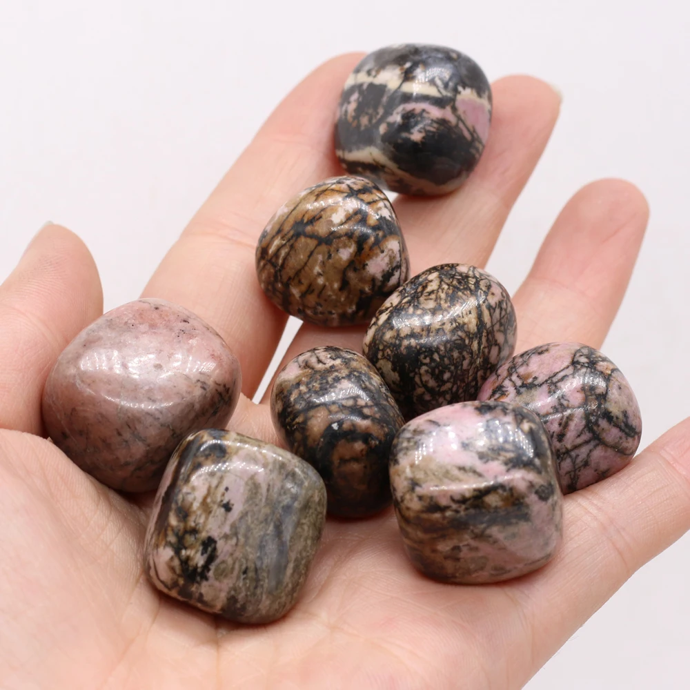 Natural Black Rhodochrosite Stone Mineral Specimen Rough Rock Fish Tank Reiki Healing Gem Stone Home Decoration Ornaments