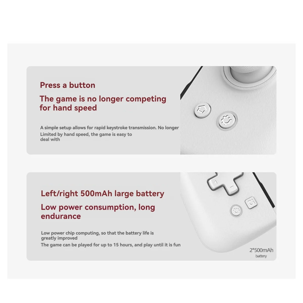 جديد لجهاز نينتندو سويتش OLED Joypad HD وحدة تحكم ألعاب بلوتوث مع تأثير القاعة لملحقات NS C