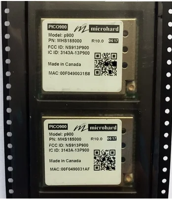 وحدة راديو نقل البيانات Microhard P900 من كندا MHS 185000   وحدة لاسلكية عامة للتحكم في الطيران