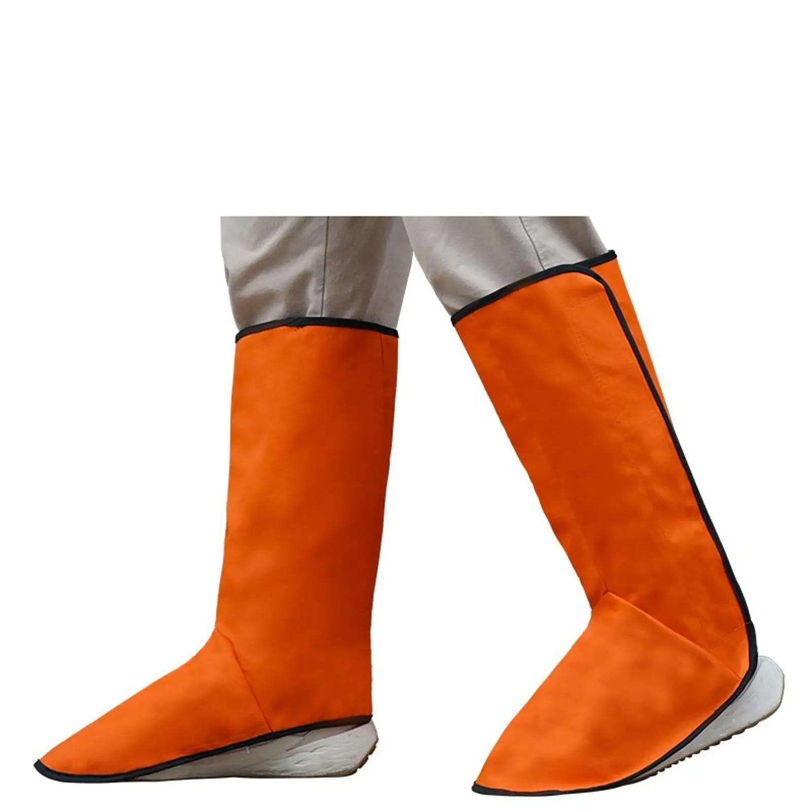 Welding Foot Covers Flame Retardant Leg Guards with Wide Stick Strap for Auto Repair Mechanics Fireproof Shoe Protectors