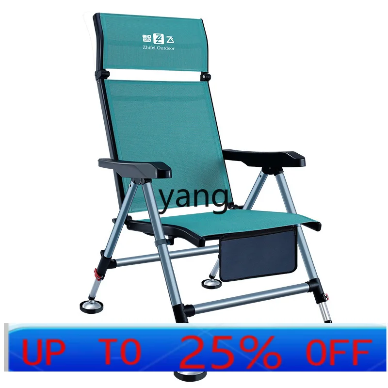 

LTT folding fishing chair stool European wild fishing multi-functional table fishing all-terrain recliner