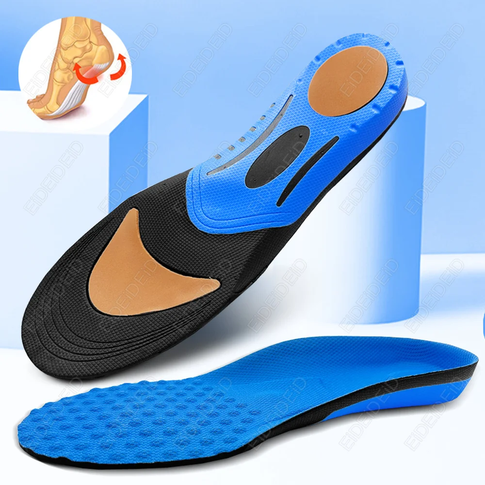 EiD EVA Insoles for Shoe Sole Men Women Orthotic Arch Support Sport Shoe Pad Massage granules Running Insert Cushion Insoles