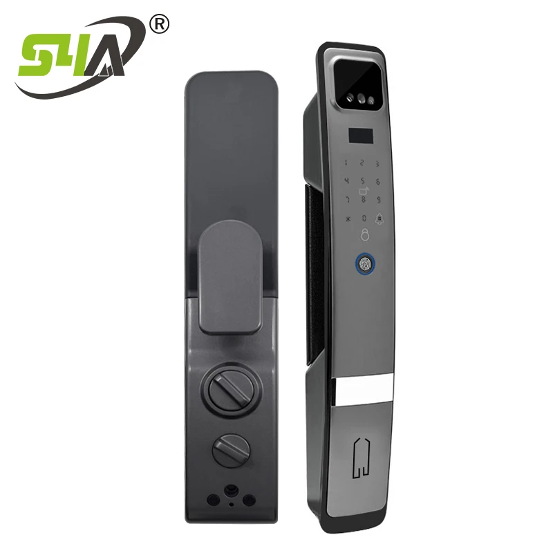 Tuya WiFi remote control Russian voice face recognition Fingerprint NFC code Lock