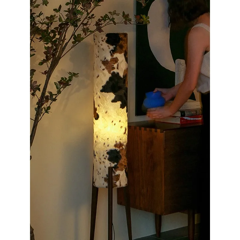 

Floor lamp living room sofa next to Chinese new design cream vertical medieval atmosphere black