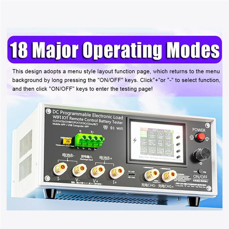 【ВОДНЫЕ ИНСТРУМЕНТЫ】USB-тестер Tuya Wi-Fi 200 В 50 А постоянного тока, электронная нагрузка, аккумулятор, аккумуляторная емкость, монитор зарядки, инструменты для разрядки, высокое разрешение