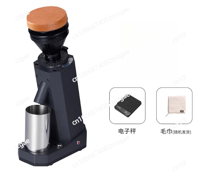 

Coffee Grinder Electric 40mm Conical Burr Grinding System Commercial Low Temperature Dosing Grinder