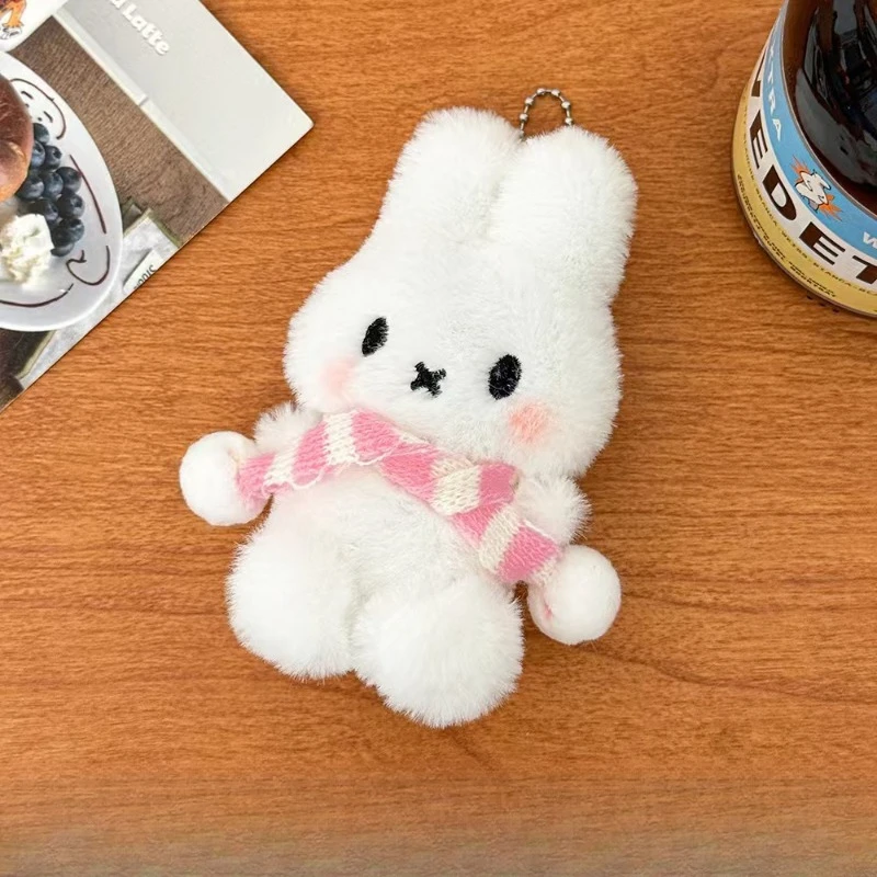 New Miffy Doll Keychain High Color Value Anime Cartoon Doll Model Creative Girl's Heart Cute Car Schoolbag Exquisite Pendant - view 2