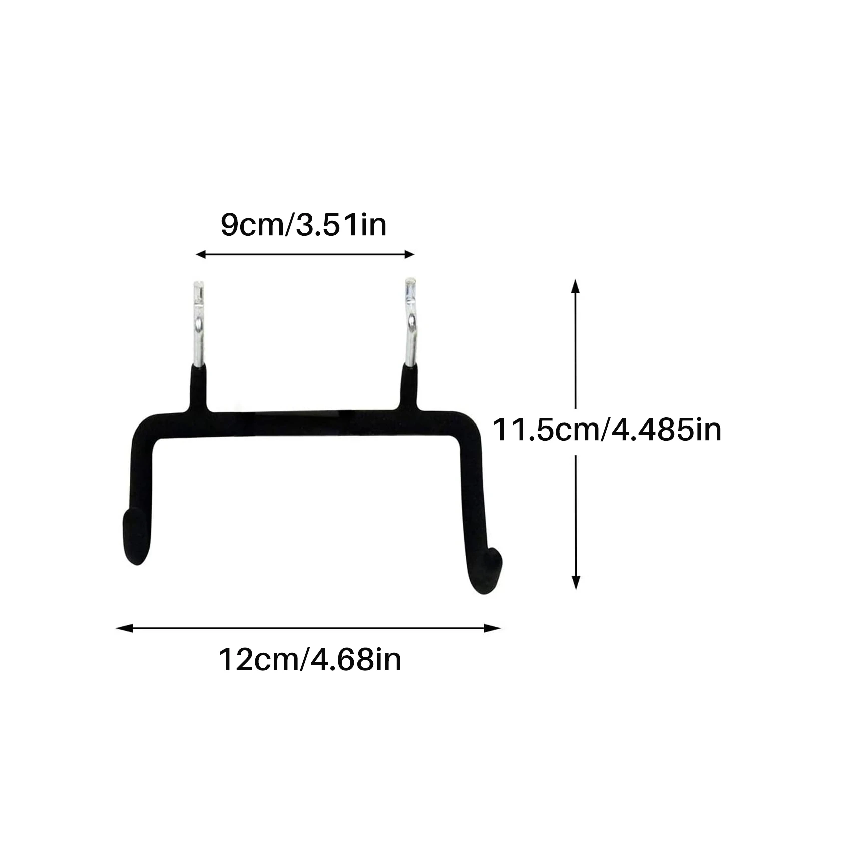 -[33A Tvdae] 5PCS Pegboard Drill Holder Heavy Duty Hooks,Pegboard Double Hooks Drill Hanger Hook For Drill,Accessories,Power Too
