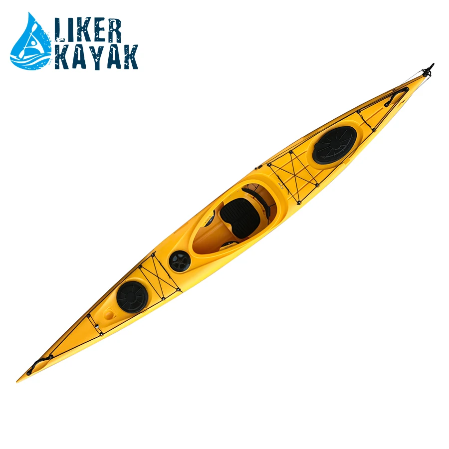 Single Sit-In Ocean Kayak, New Design Sea Touring Boat 2025