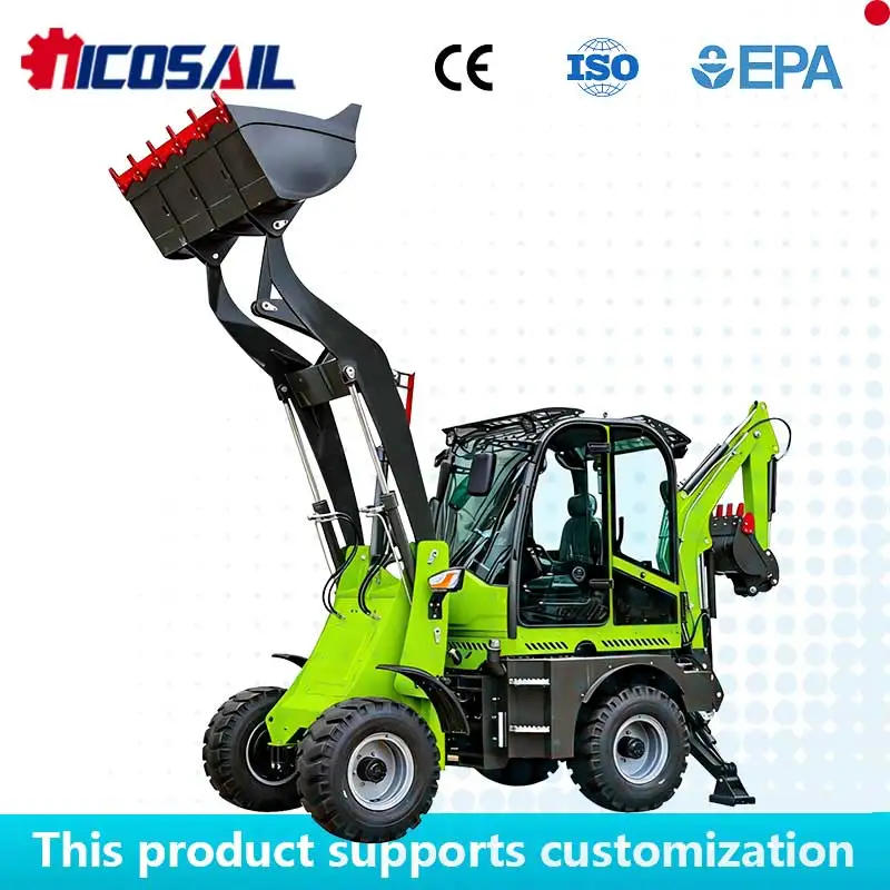 

Прямые поставки с завода: Компактный экскаватор-погрузчик 3,5 тонны, 4WD, с сертификатом CE для рынка ЕС