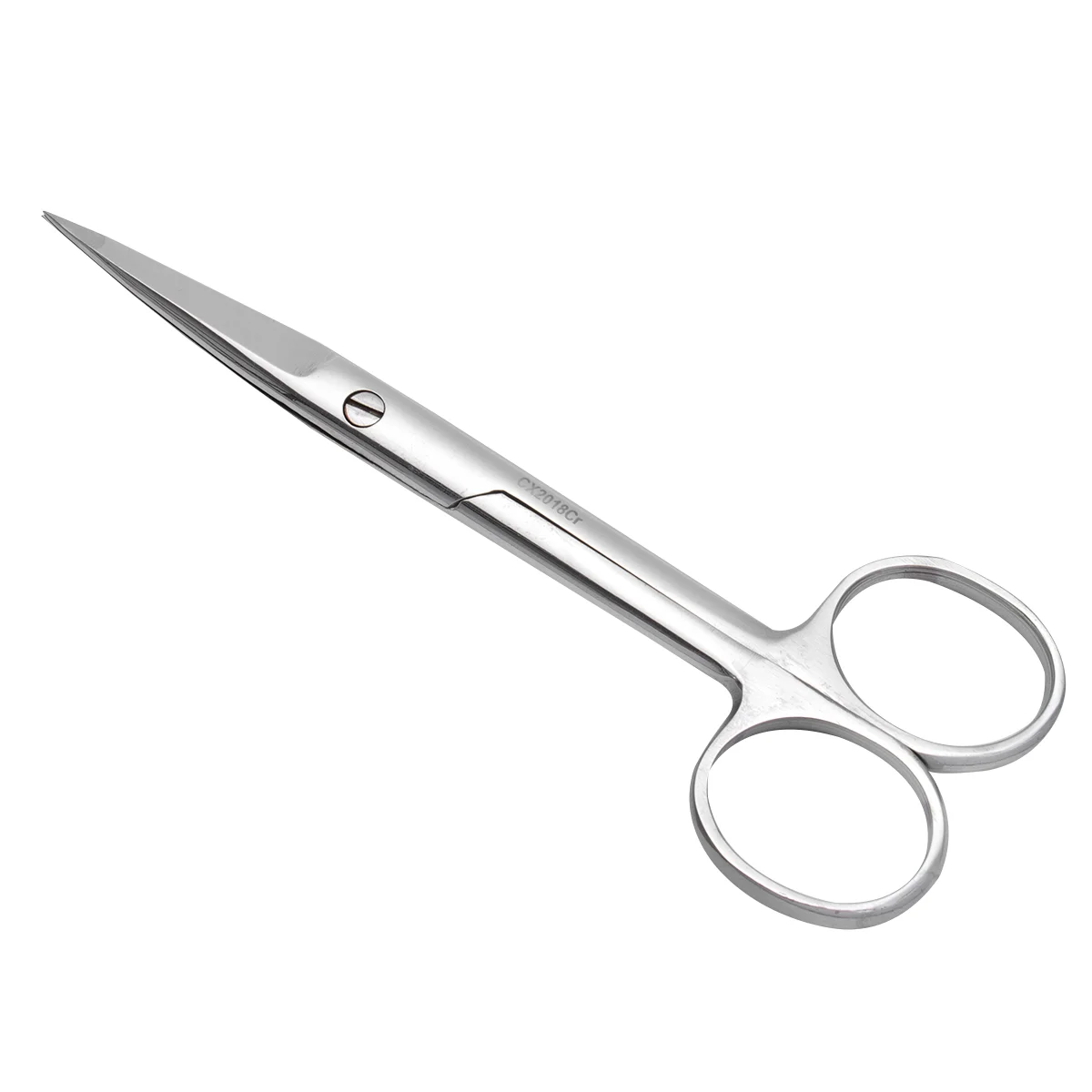 

18 CM Silver Scissors Rust-resistant Medical Stainless Steel Dissecting Surgical