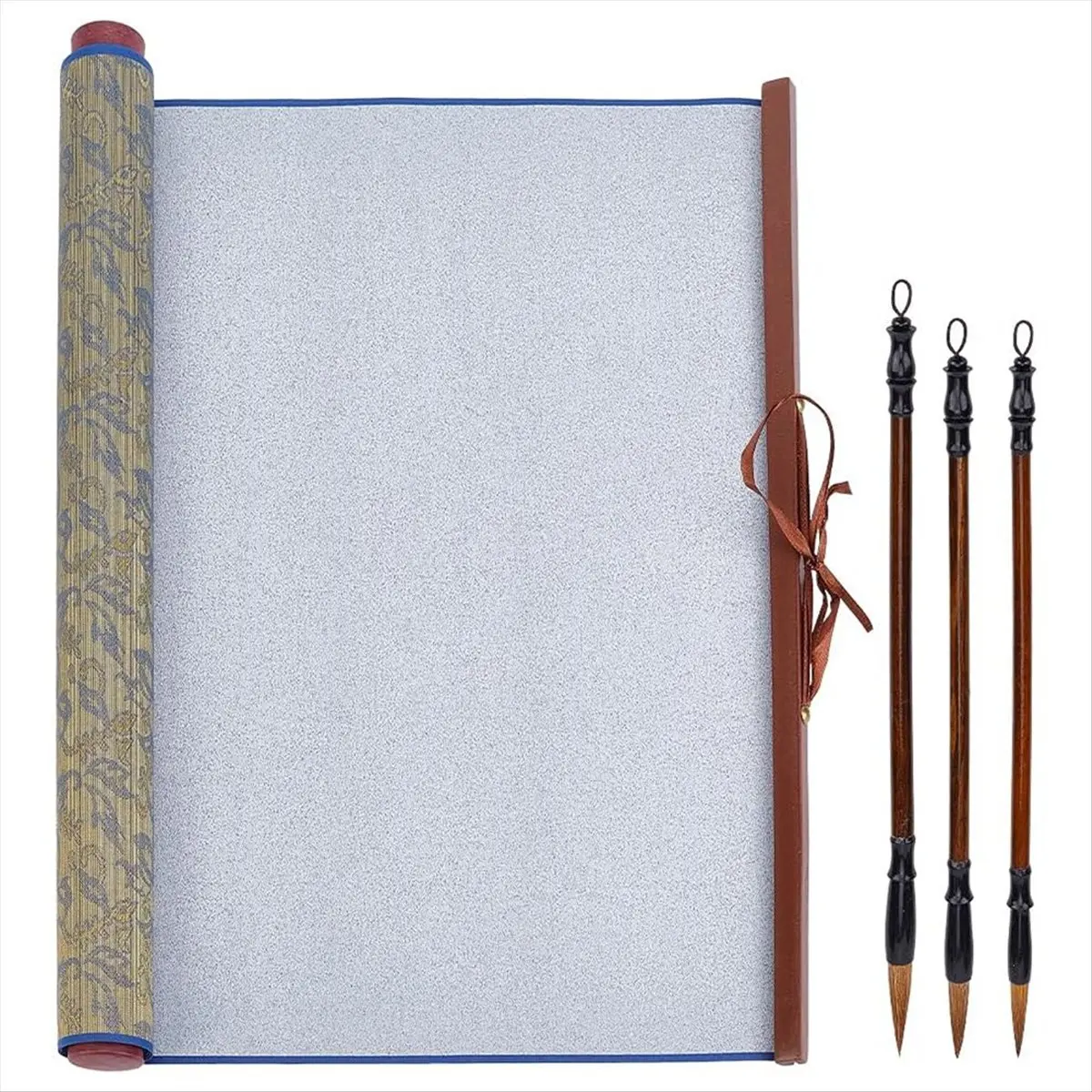 AB09 No Ink Chinese Calligraphy Practice Set Water Writing Cloth Scrolls Chinese Traditional for Beginners Practice Style 3