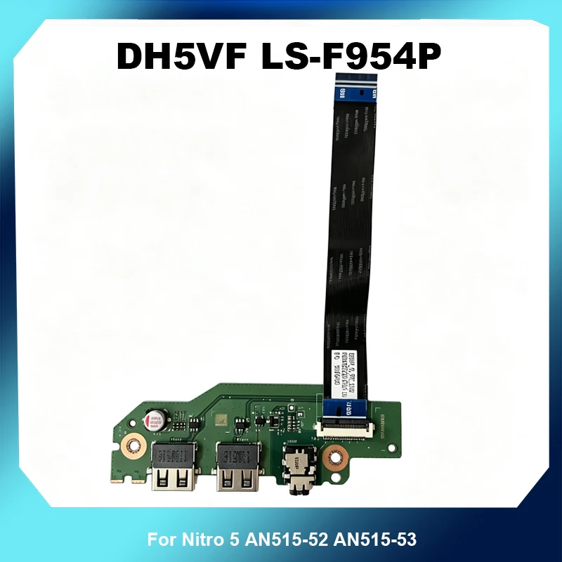 Laptop USB Audio Sound Card IO Board Replacement Sub Board For Nitro 5 AN515‑52 AN515‑53 Notebook DH5VF LS‑F954P