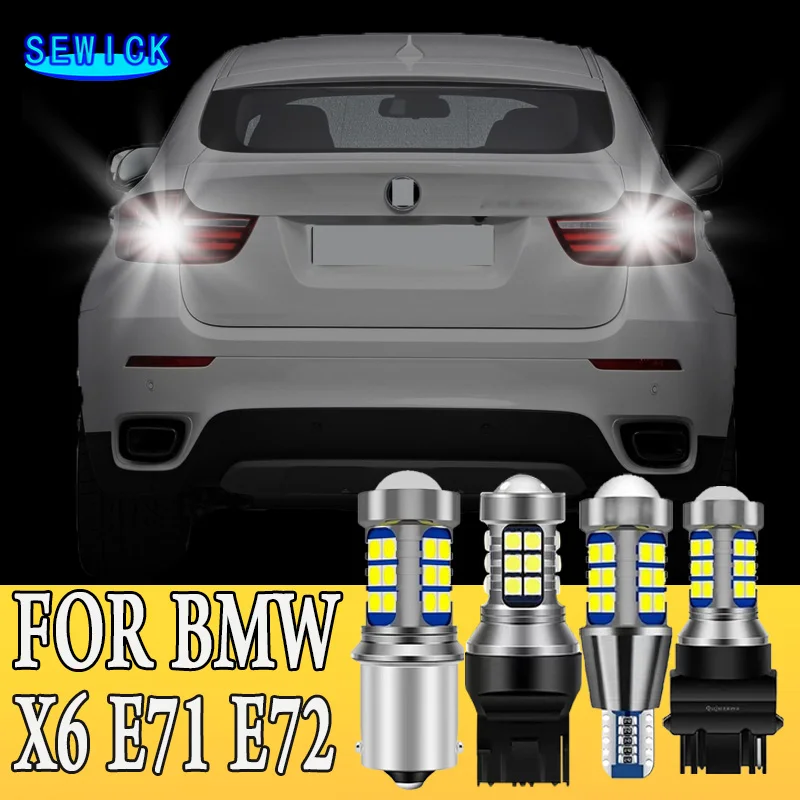 Reverse Light 2pcs LED Backup Bulb Accessories For BMW X6 E71 E72 2008 2009 2010 2011 2012 2013 2014