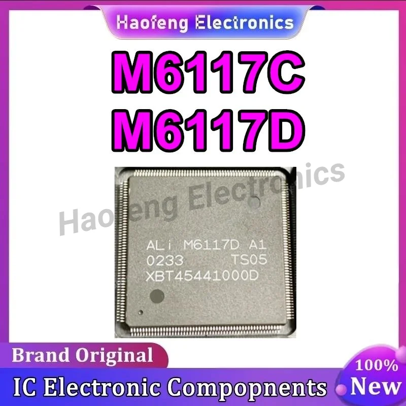 ALi M6117C M6117D QFP nuevos componentes electrónicos originales IC