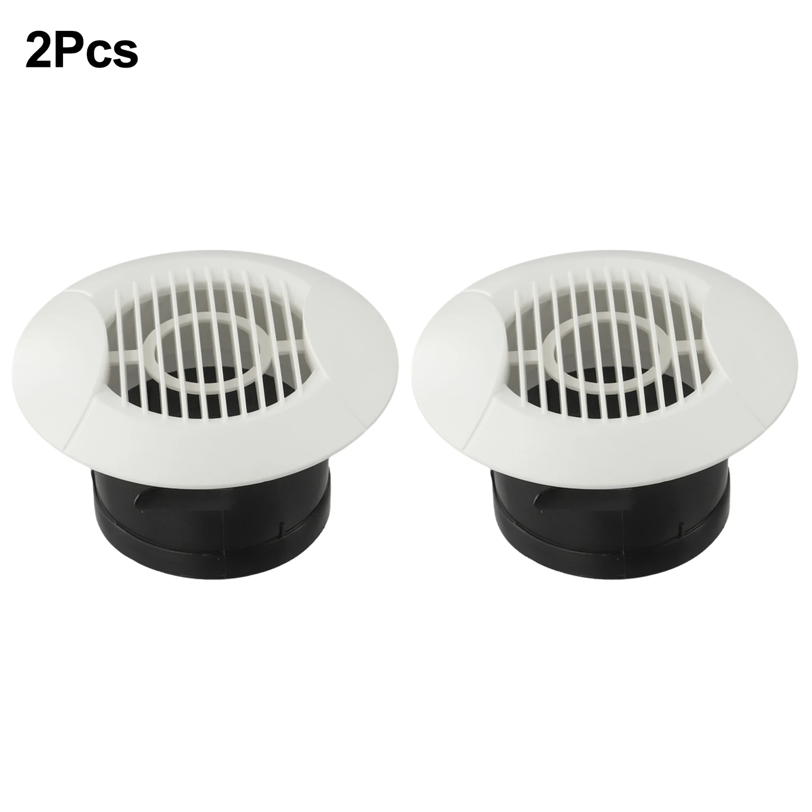 Indoor Air Circulation ABS Vent Covers Cleanable Round Vent Covers Ventilation Grille Suitable For Home User-Friendly Design