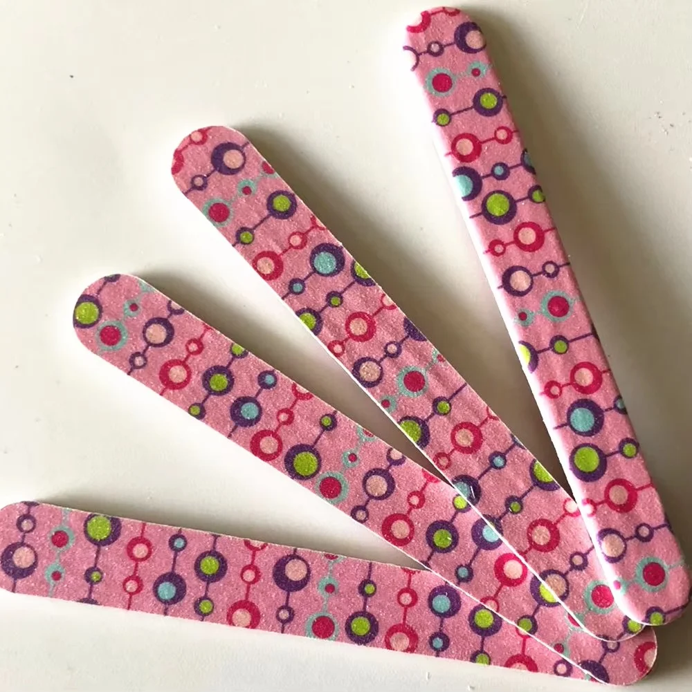 赤ちゃん用ミニ木製ネイルファイル、200ピース/ロット