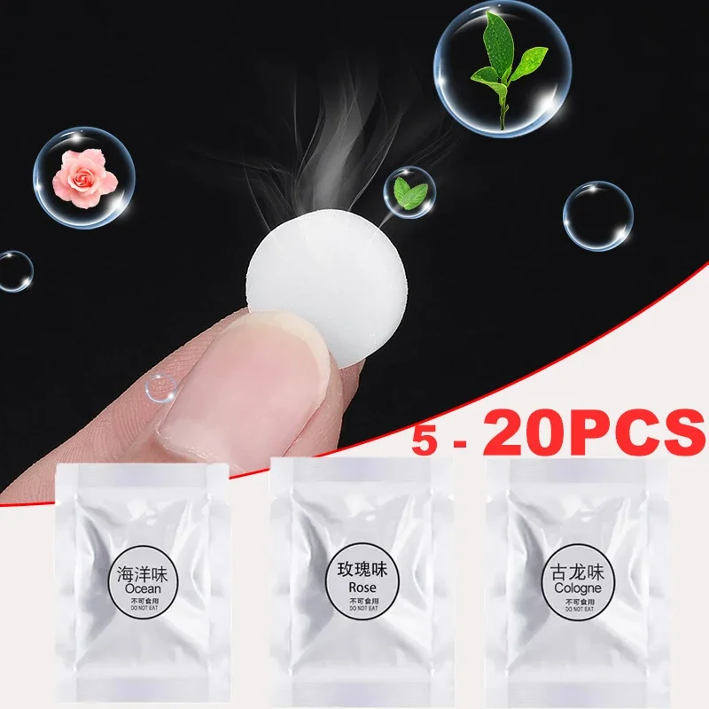 Suplemento ambientador para coche, 7 Uds., fragancia sólida, salida de aire, tabletas de repuesto de Perfume, rellenos de océano, limón y lavanda