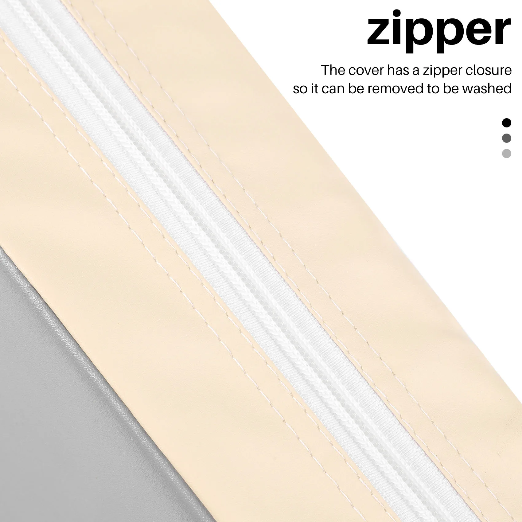 FBIL-cojín creciente para silla bebé, niño pequeño, portátil, desmontable, ajustable, cojín elevador para asiento