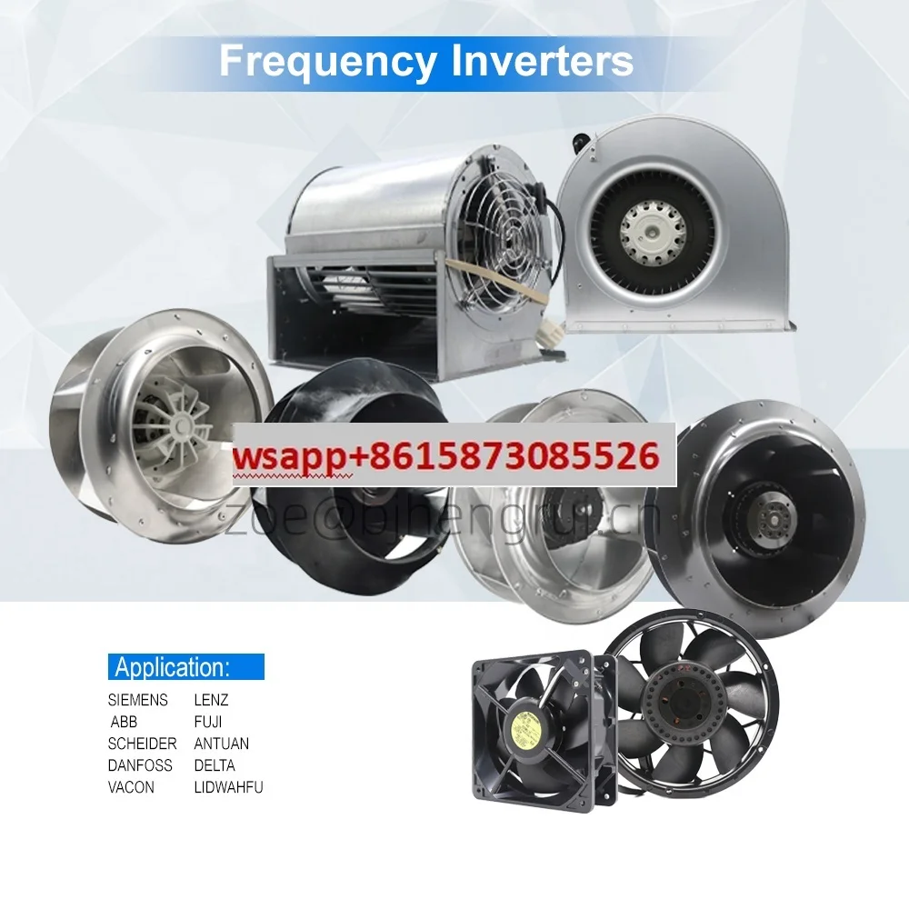 D4E225-CC01-02 230 فولت التيار المتناوب 2.84A 650 واط 225 مللي متر HVAC لتنقية الهواء فلتر مروحة FFU وحدة مروحة تبريد الطرد المركزي #5