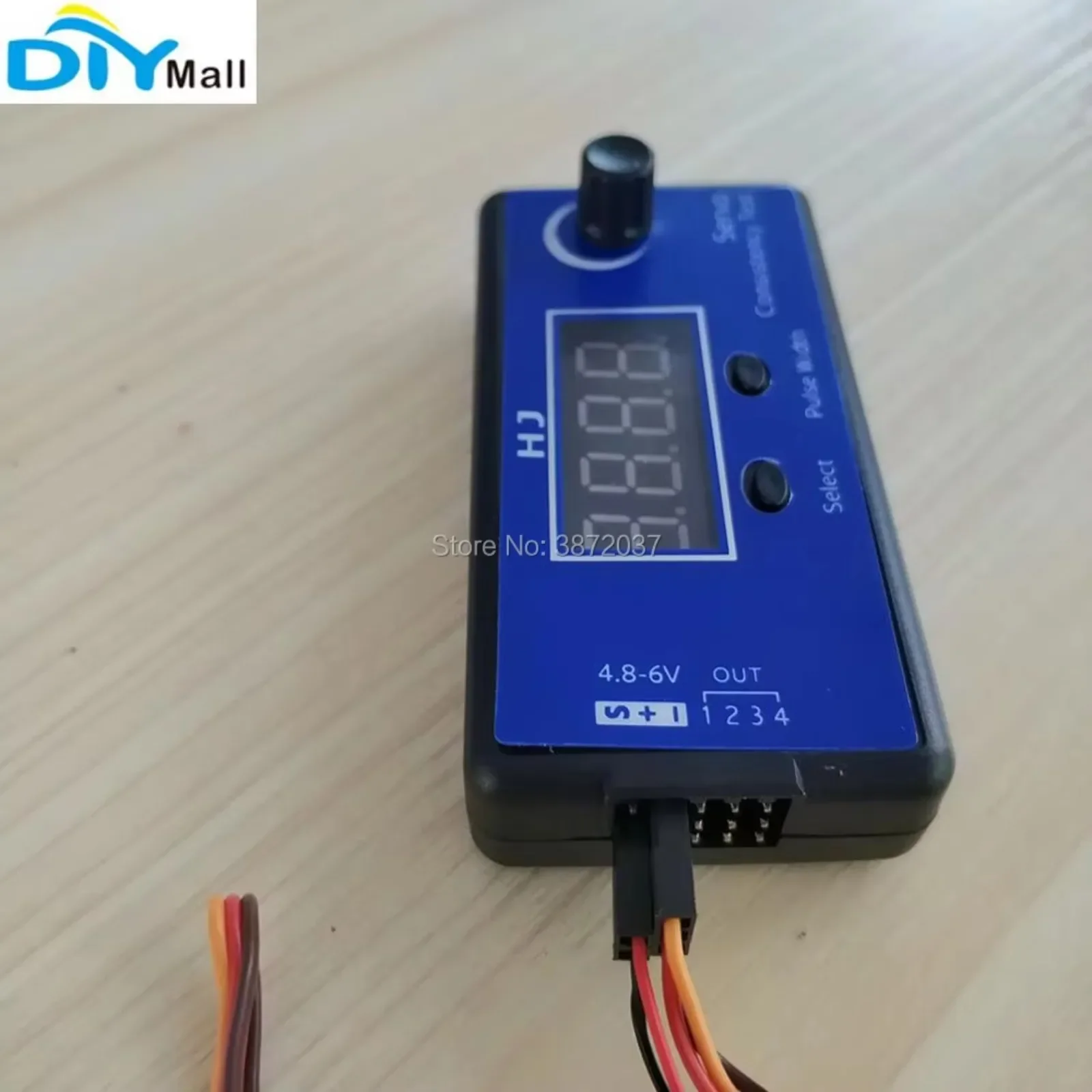 Digital Servo Tester ESC Consistency Checker 2us Precision with PPM Signal Test for RC Helicopter/Car/Airplane