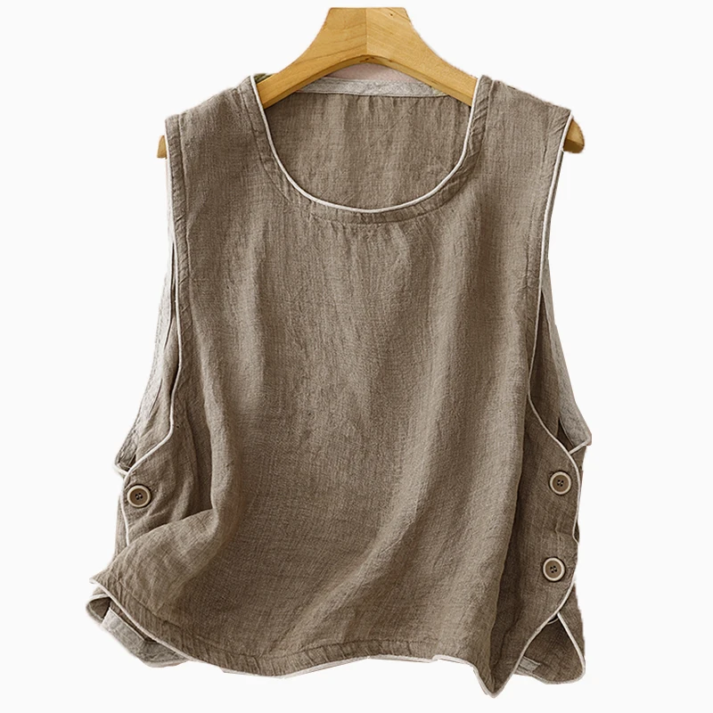 سترة نسائية أنيقة بلون واحد، توب صغير بمقاسات كبيرة، ملابس نسائية بأزرار دائرية، طبقة علوية مع حشوة للكتف