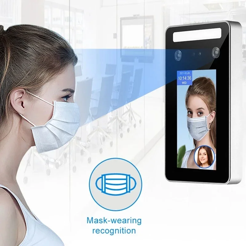 IP68 Waterproof TCP/IP USB WIFI Biometric Facial Recognition Door Access Control System Facial Recognize Time Attendance