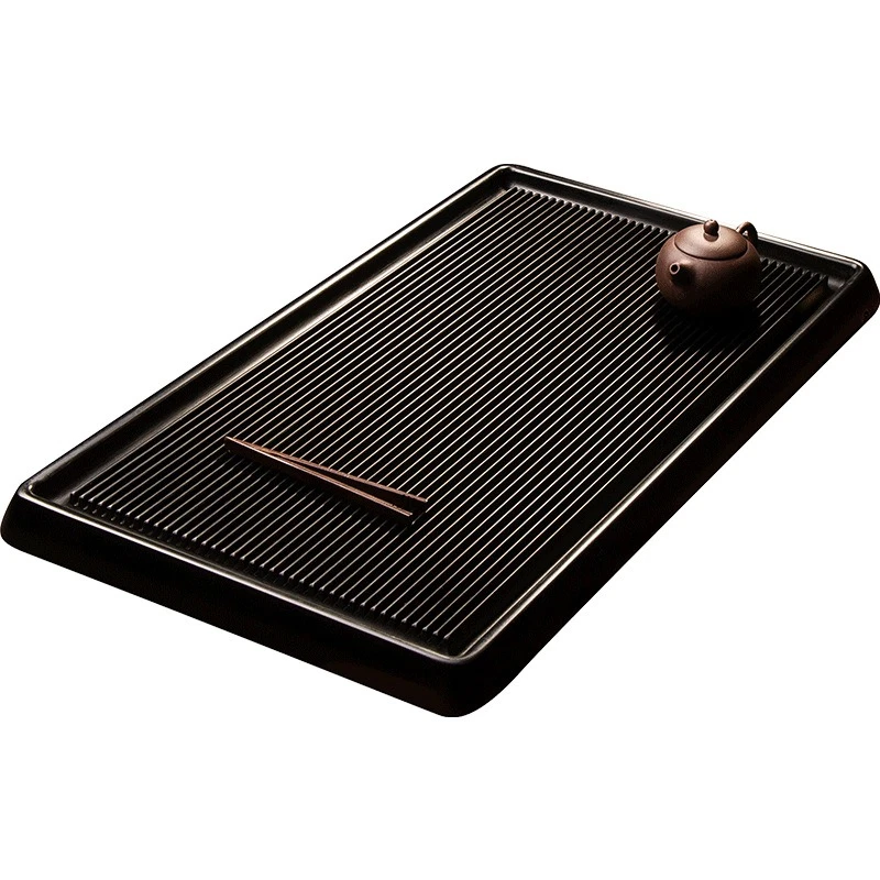 

Bakelite tea tray household whole kung fu set simple sea size drainage table