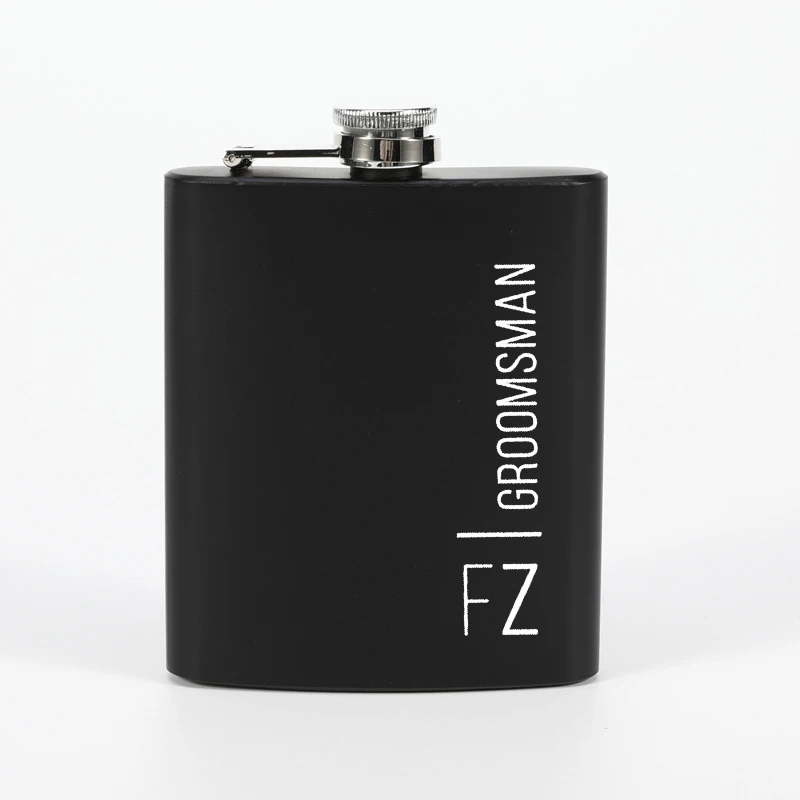 

Personalized Flasks Custom Engraved Fathers Day Gifts for Dad Groomsmen Boyfriend Gift Groomsman Bachelor Wedding