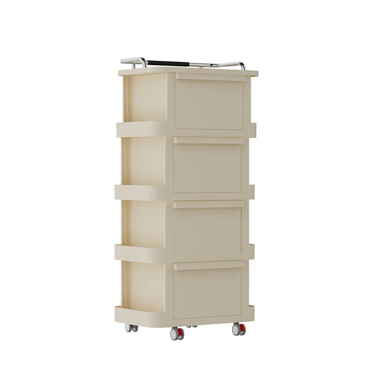 

trolley rack, removable snack cosmetic storage cabinet