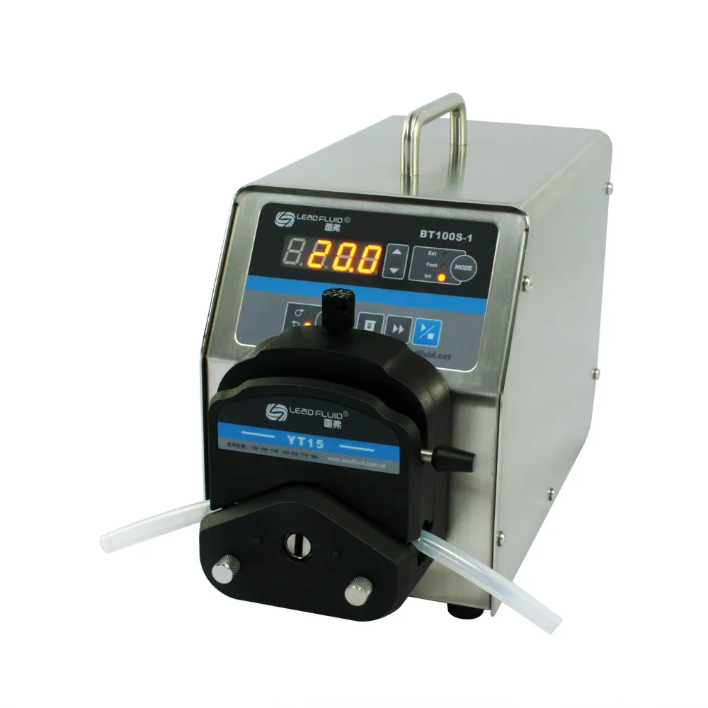 

lead fluid peristaltic pump large torque Peristaltic Pump BT100S-1 with YT25 heads flow:720ml per min