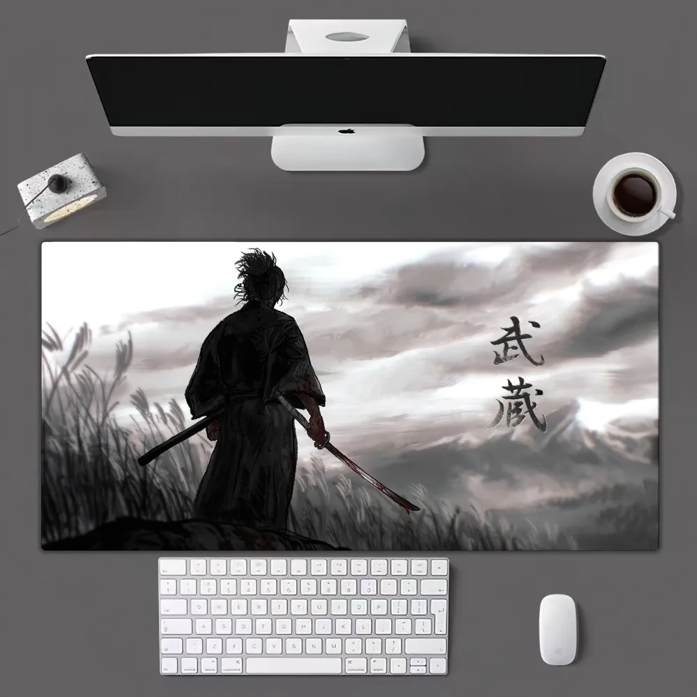 لوحة ماوس Vagabond Manga Mousepad مقاس لوحة ماوس ألعاب لطاولة المكتب الطويلة