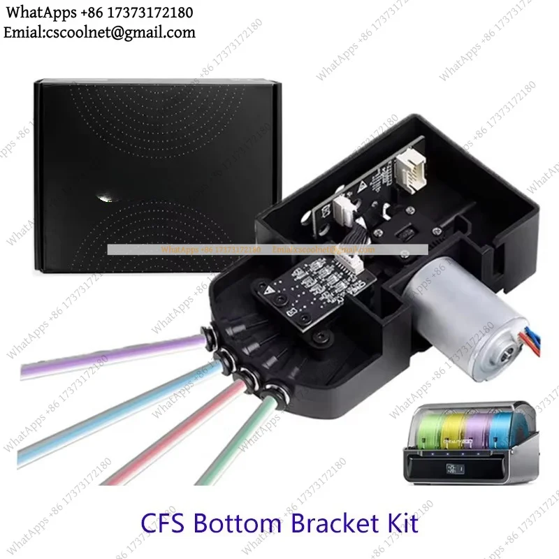 Creality CFS Bottom Bracket Kit Brushless Motor 0.35A 24V L11 Flat Shaft 5-way Kit for K2 Plus 3D Printer Parts