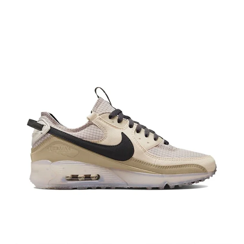 Męskie buty do biegania Nike Air Max 90 Terrascape „rattan” Odporne na zużycie amortyzujące trampki w kolorze khaki DH4677-200