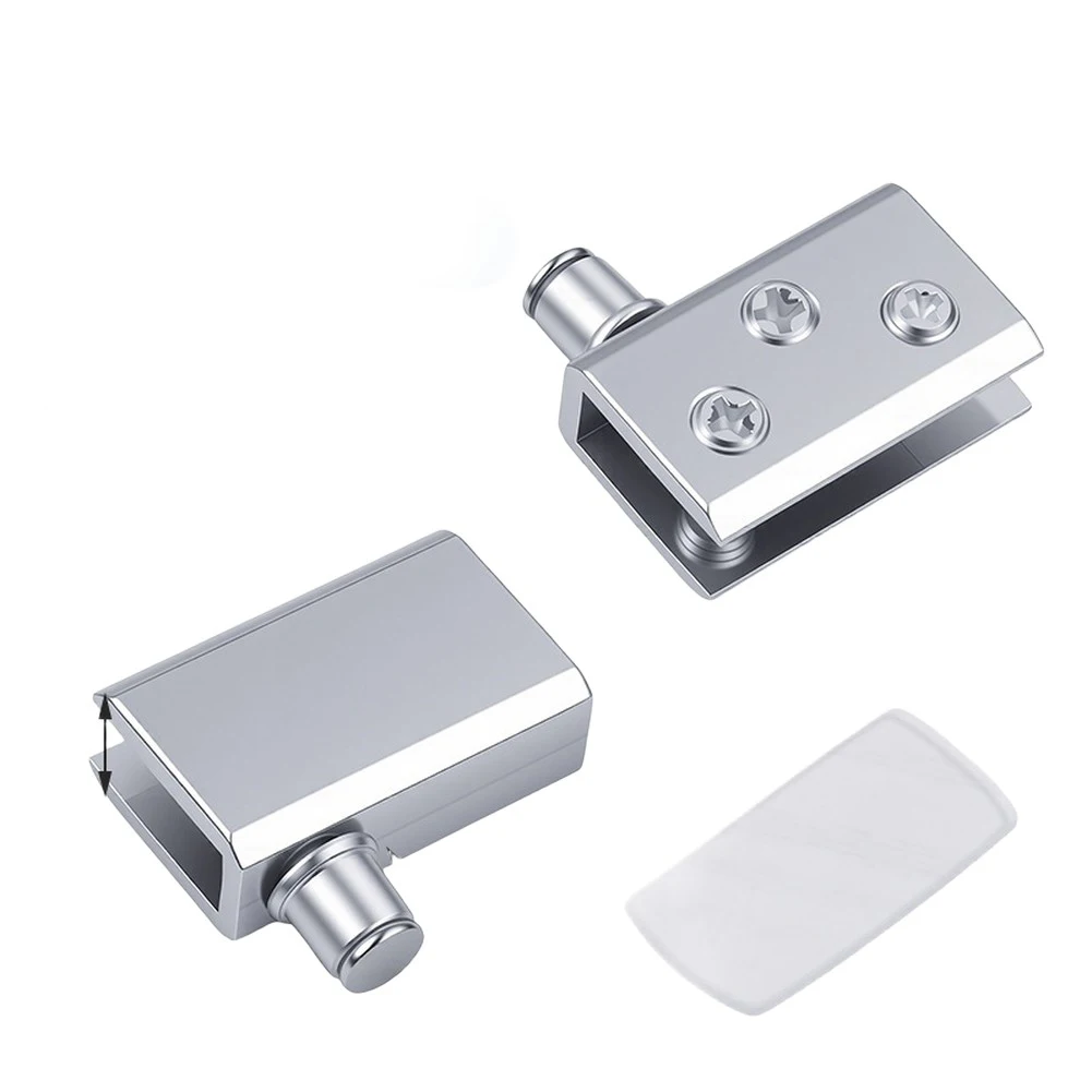 Cabinet Door Hinge Glass Cabinet Hinge Home Decor 6-8mm Glass Compatible Spring-loaded Closure For Glass Cabinet Doors
