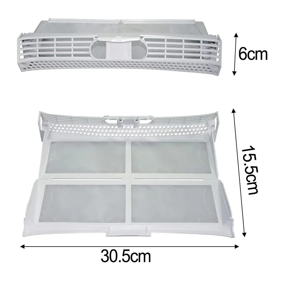 2pcs For BOSCH Tumble Dryer Fluff Filter Fluff Filter 652184 00652184 01000435 Drying Machine Household Appliance Accessories