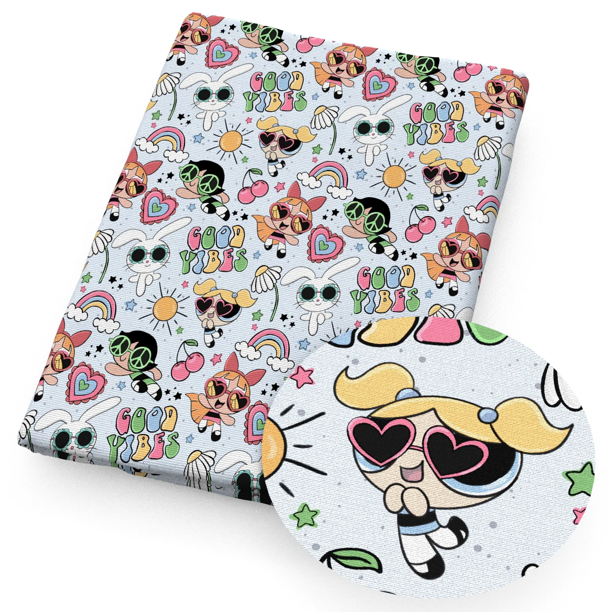 50*145cm Patchwork Cartoon Printed Polyester Cotton Fabric for Tissue Sewing Quilting Fabrics Needlework Material DIY Handmade