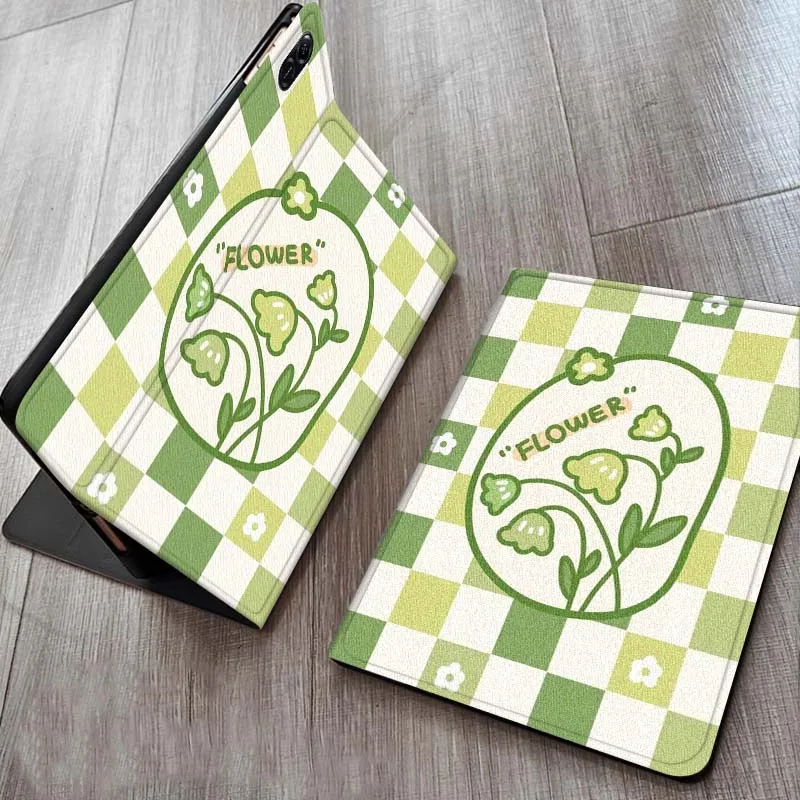 

Leopard Floral Pattern For Huawei MediaPad M5 T5 M6 SE C5e 11 12 X 2 Lite Pro Air S 12.2 Inch 5G Tablet Case