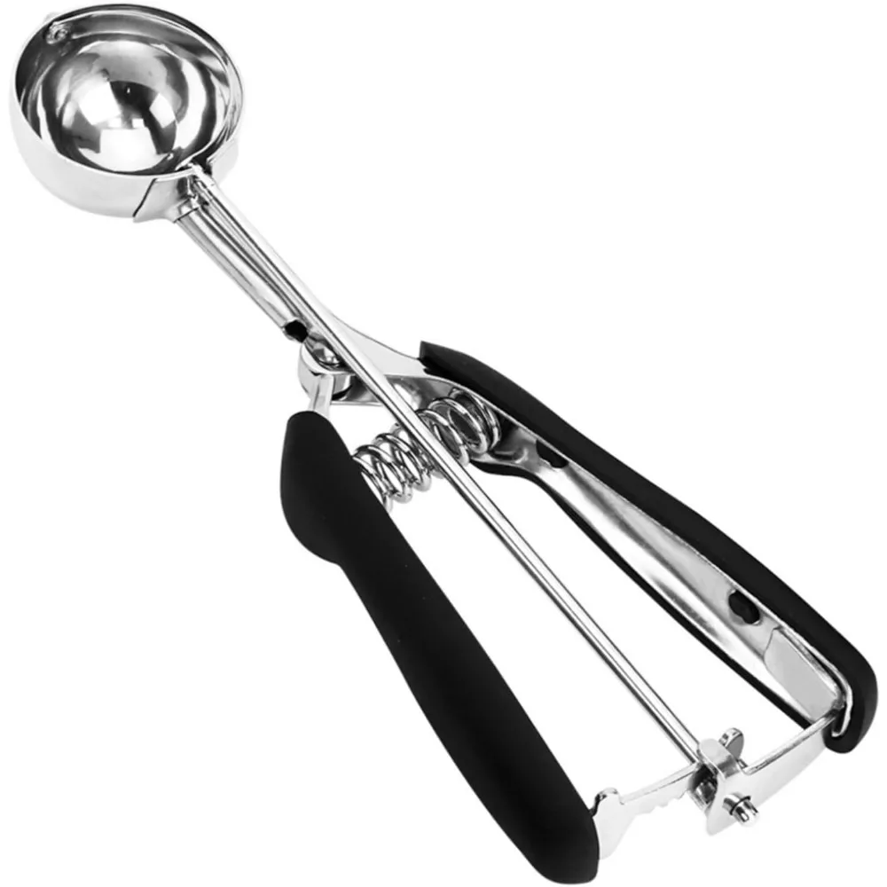 

Stainless Steel Trigger Release Ice Cream Scoop Cookie Dough Scooper 2 Tbsp 30 ml 1 oz Baking Tool Kitchen Utensil 18/8