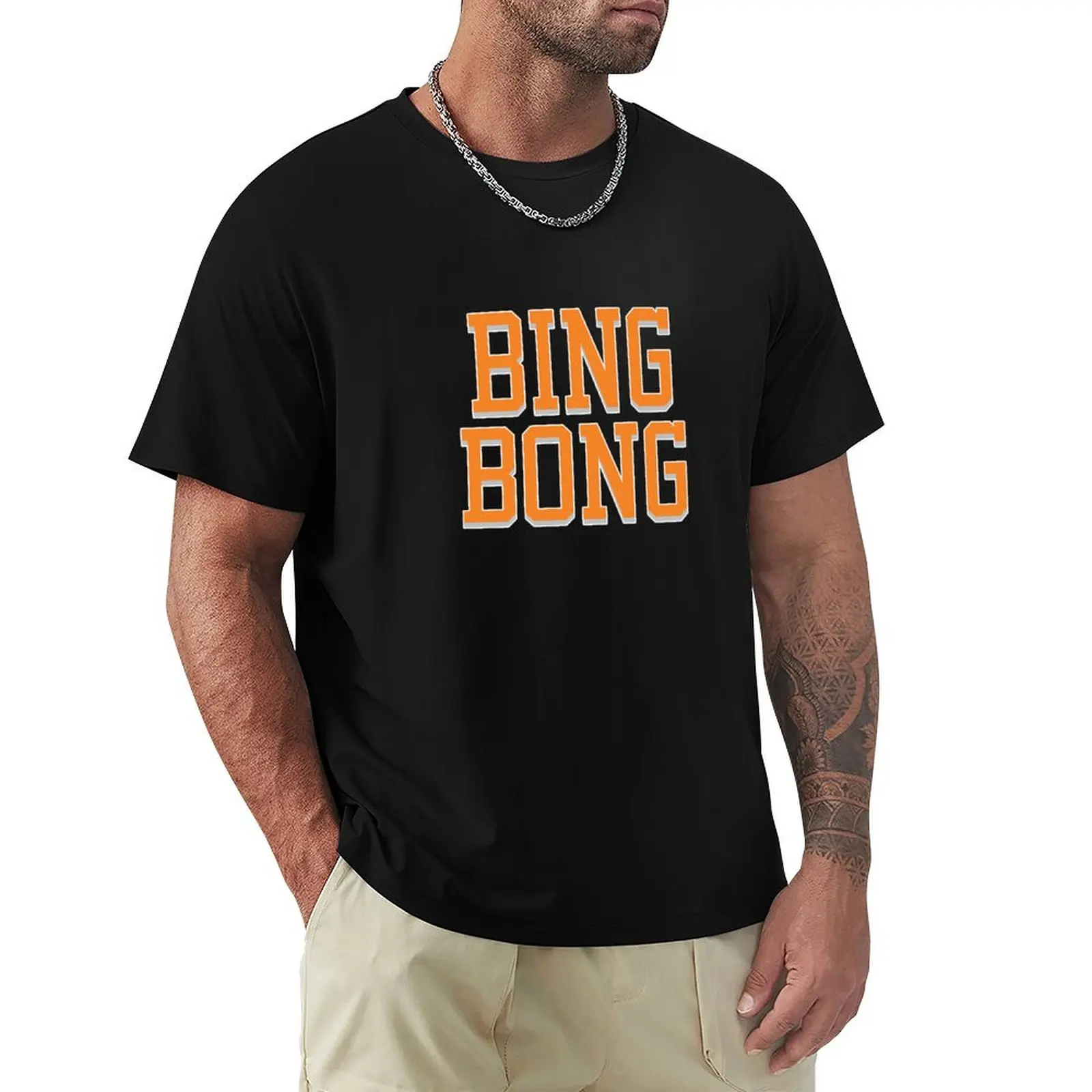 

Bing Bong T-Shirt Minimalist Casual Short Sleeve Top