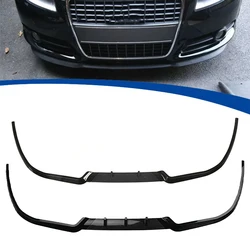 Universal Front Bumper Lip Spoiler Chin Front Skirt Splitter Body Kit  Exterior Protevtive Extension Decoration