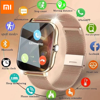 Xiaomi Smart Watch For Men Women Gift Full Touch Screen Sport Fitness Watches BT Call Digital Smartwatch Wristwatch 2025 New