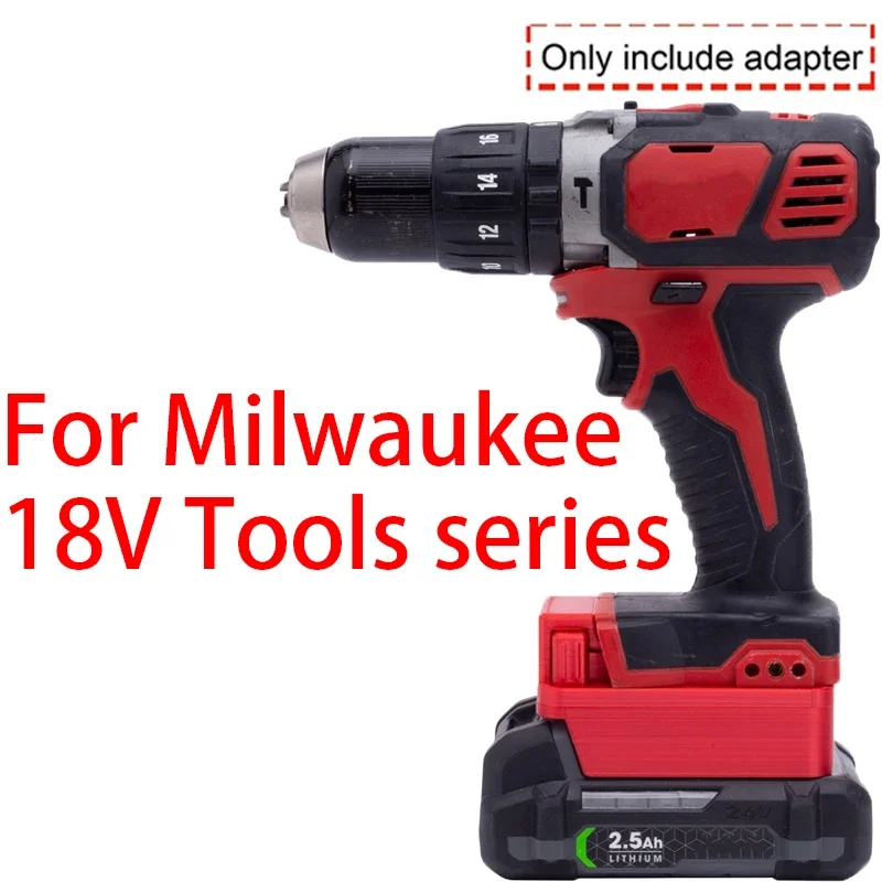 Imagem -03 - Adaptador de Bateria para Milwaukee 18v Li-ion Tools para Flex 24v Acessórios para Ferramentas Elétricas