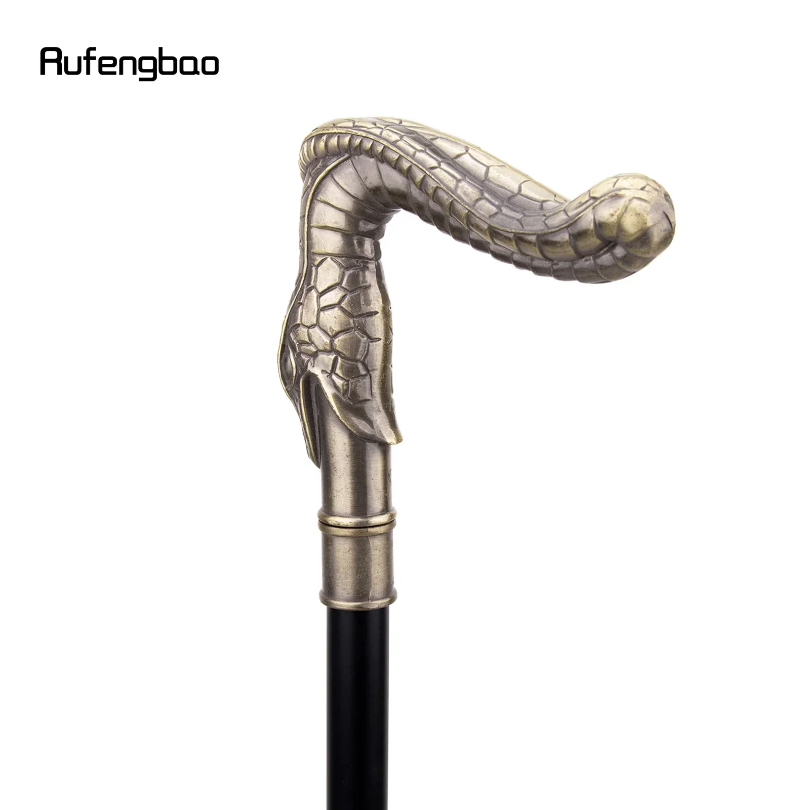 النحاس الأفعى موضة عصا للمشي ديكور مصاص دماء تأثيري خمر حفلة عصرية عصا للمشي هالوين Crosier 93 سنتيمتر