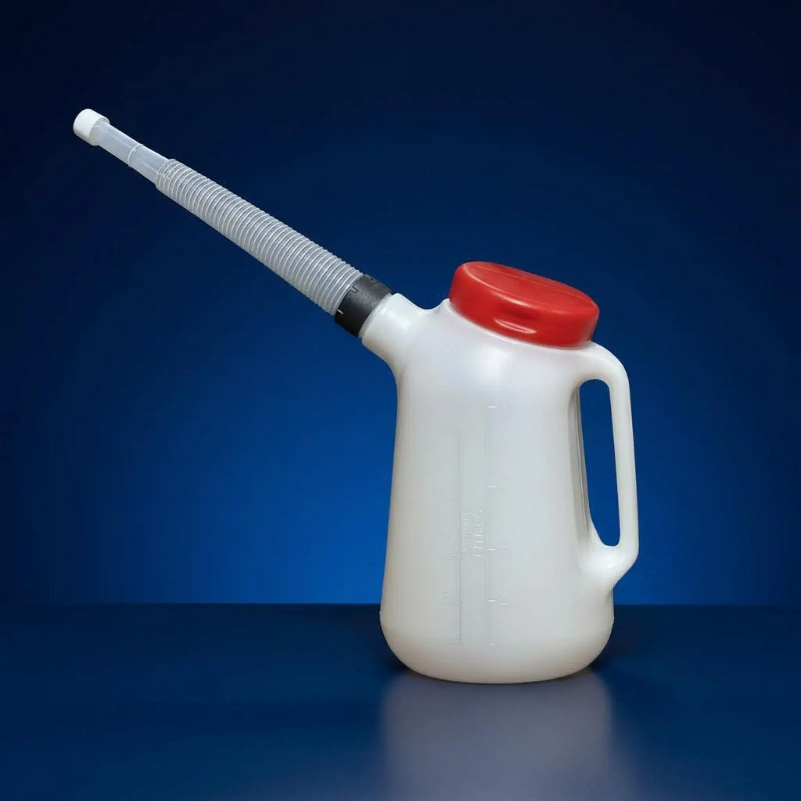 Fluid Oil Can Wide Mouth Volume Controlled Measuring Vessel Oil Handler for Home Garage