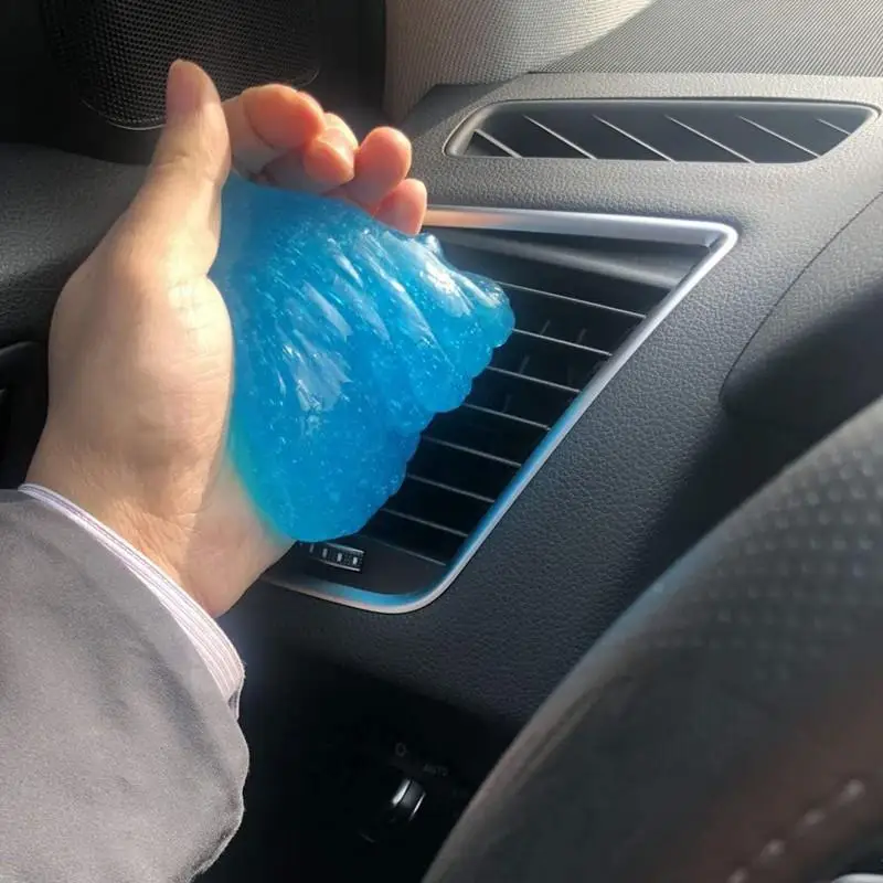 Auto Dust Dirt Cleaning Gel Slime Super Clean Mud Clay Car Vent Magic Dust Remover Glue Computer Keyboard Dirt Cleaner