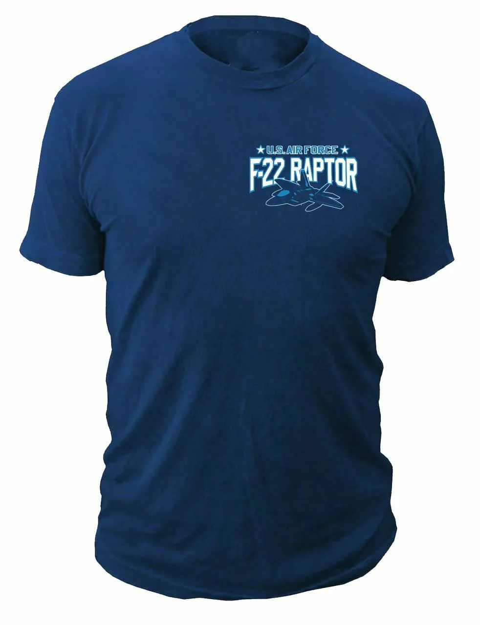 Cool Design U.S. Air Force F-22 Raptor Stealth Fighter T-Shirt. Summer Cotton Short Sleeve O-Neck Mens T Shirt