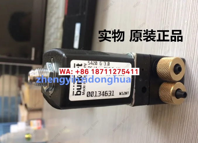 Burkert Baode Pilot Four way Electromagnetic Valve 5420 G-3.0-24V Baode 00134633 00134638