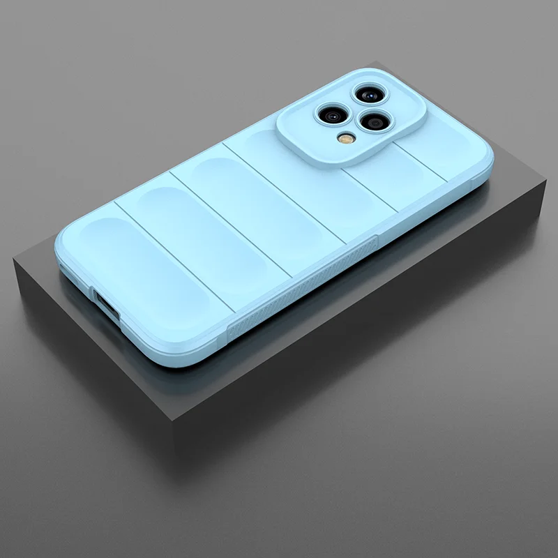 Luxury Solid Color Matte Soft TPU Invisible Airbag Shockproof Phone Case For Honor 90 200 100 70 50 Pro Lite Bumper Back Cover view 2